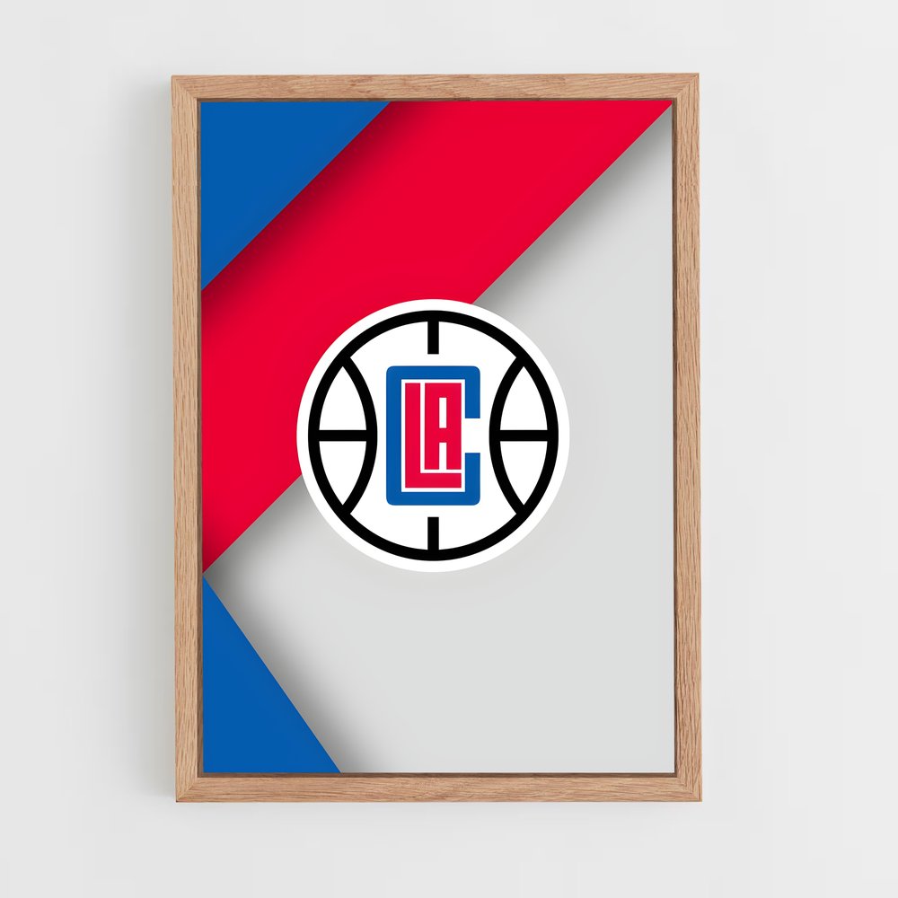 Poster Clippers Spirit – affiche Basketball (vue 4)